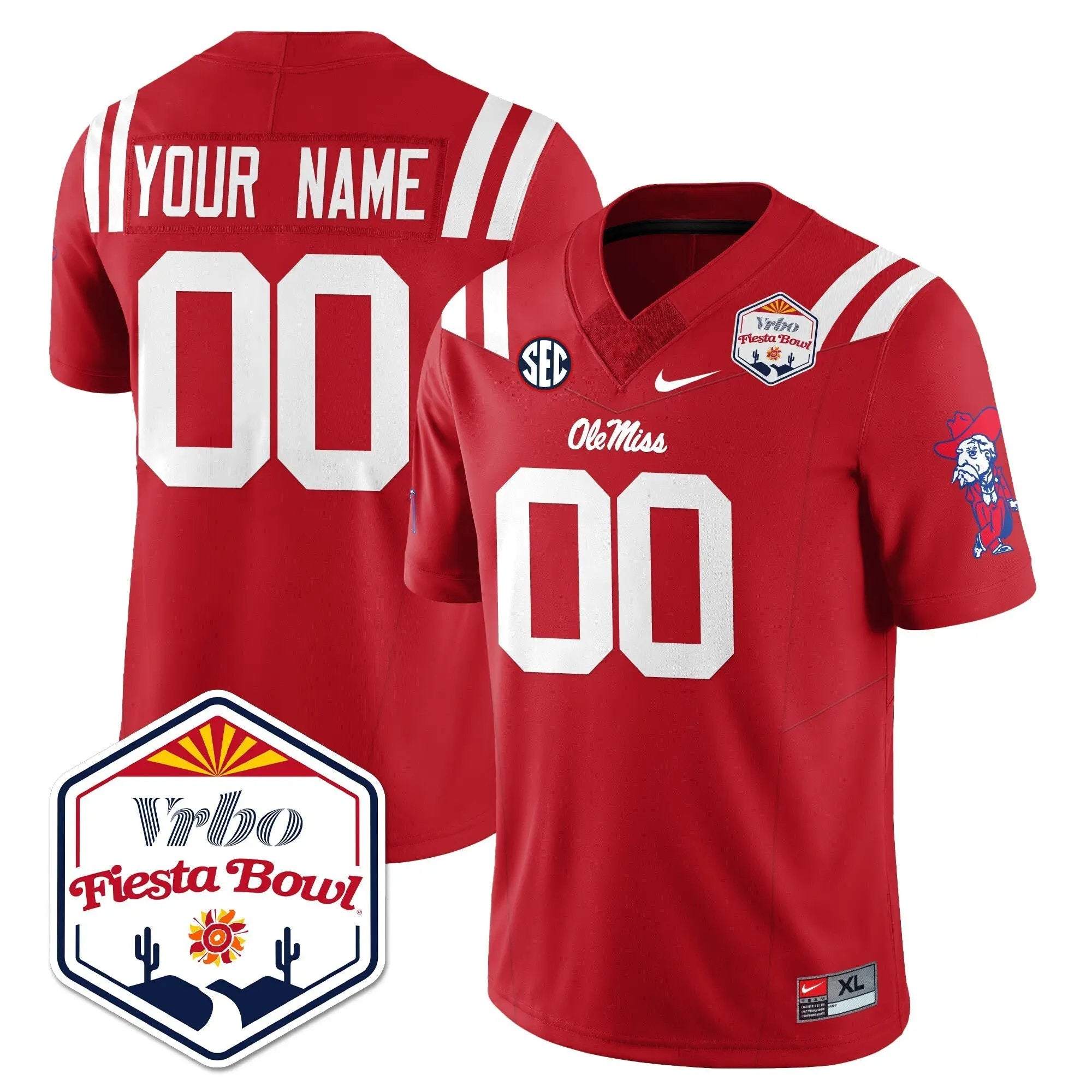 OM Vapor Limited Jersey - Vrbo Fiesta Bowl by Ole Miss Rebels