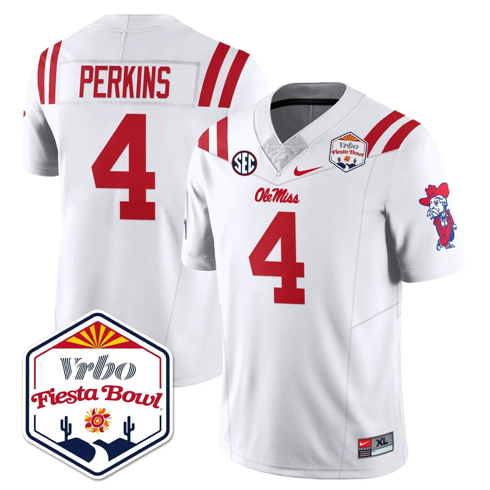 OM Vapor Limited Jersey - Vrbo Fiesta Bowl by Ole Miss Rebels