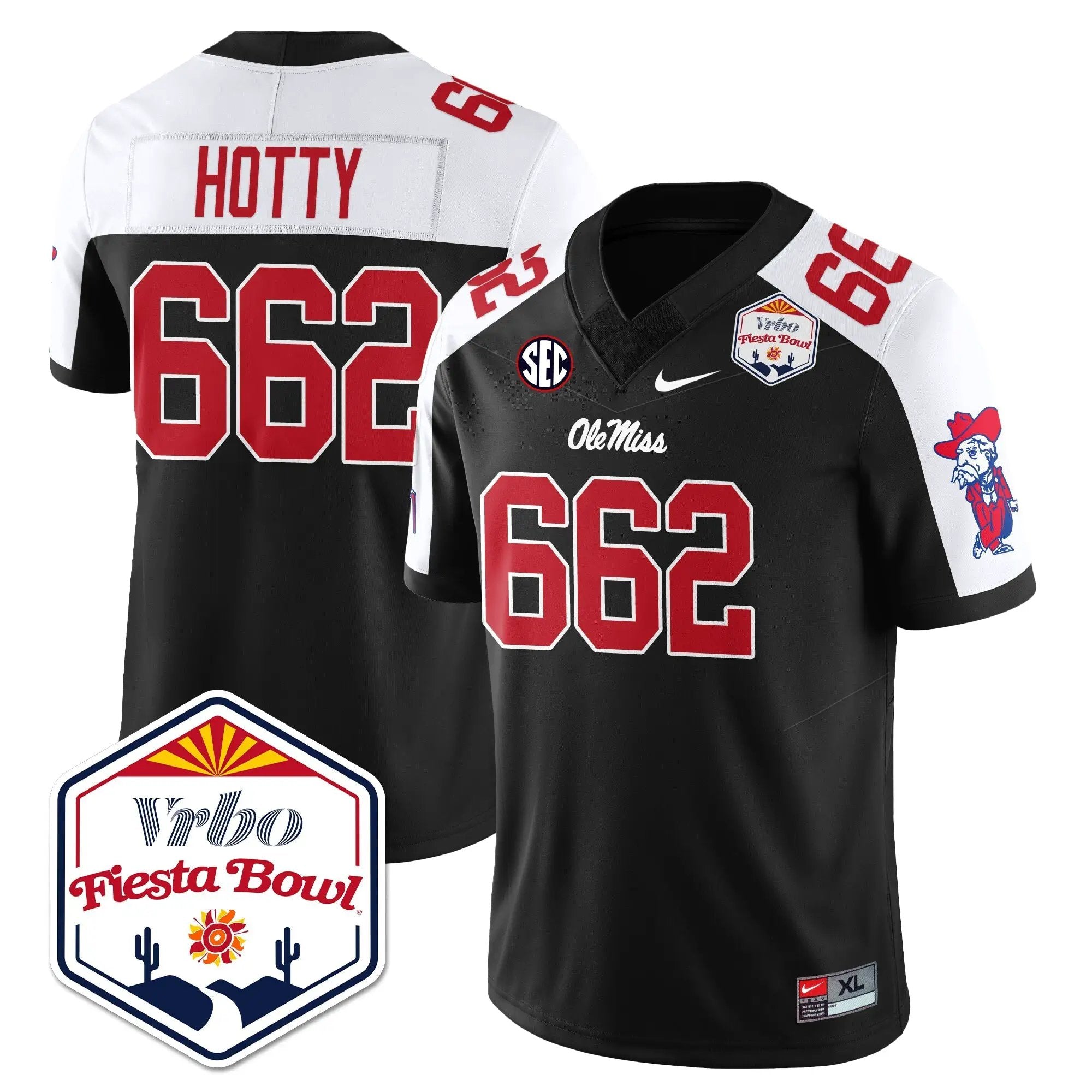OM Vapor Limited Jersey - Vrbo Fiesta Bowl by Ole Miss Rebels