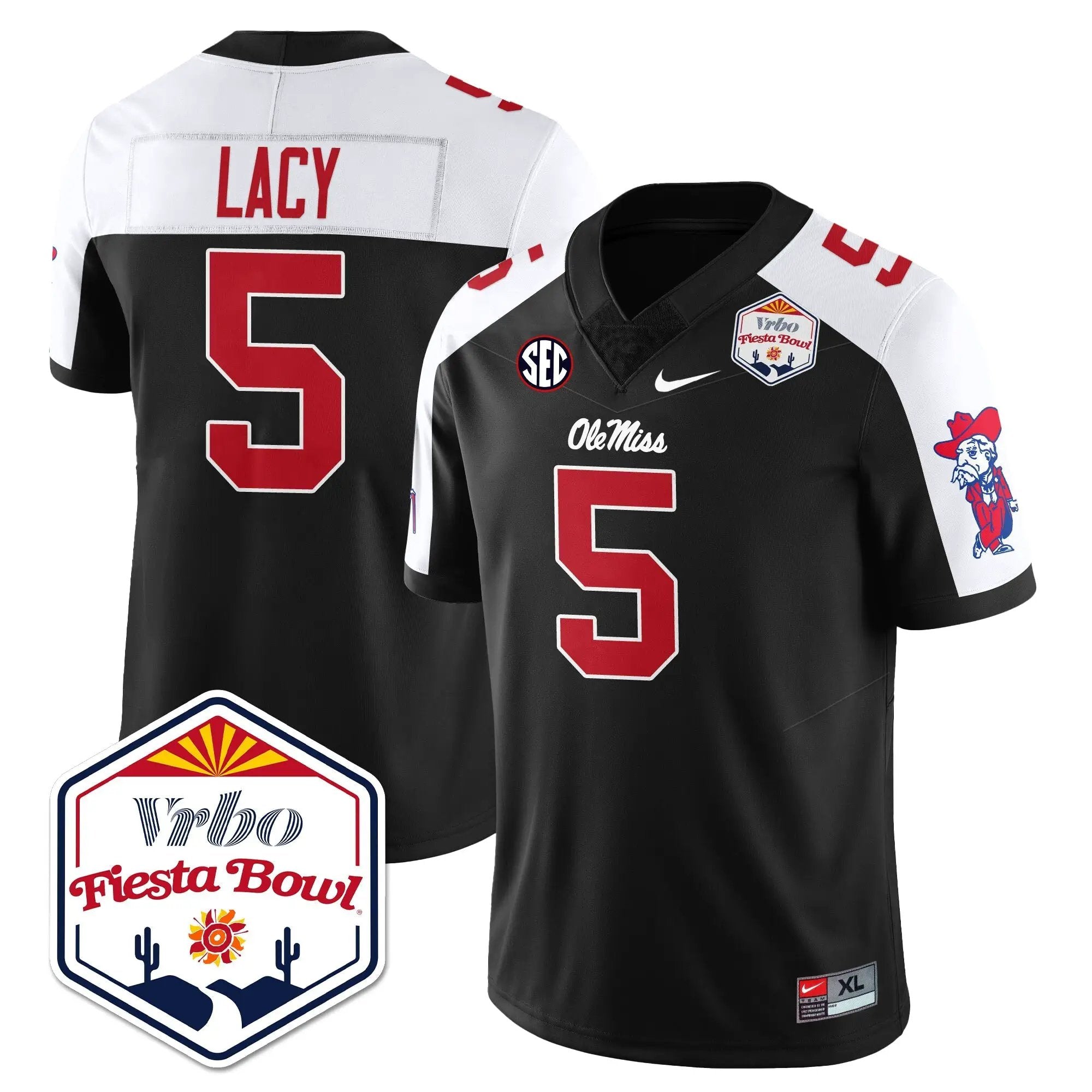 OM Vapor Limited Jersey - Vrbo Fiesta Bowl by Ole Miss Rebels