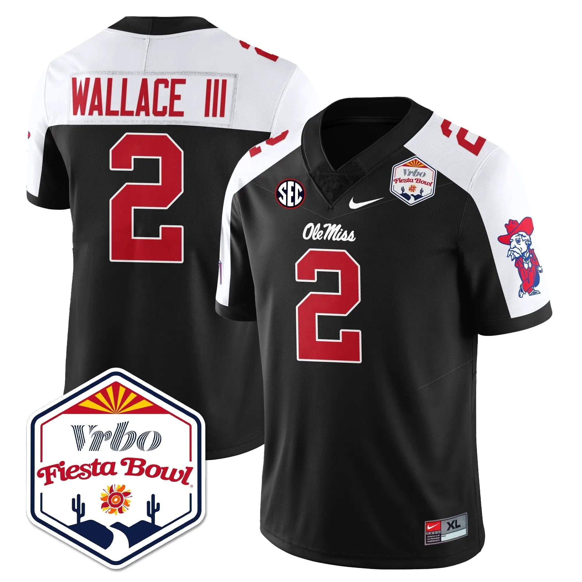 OM Vapor Limited Jersey - Vrbo Fiesta Bowl by Ole Miss Rebels