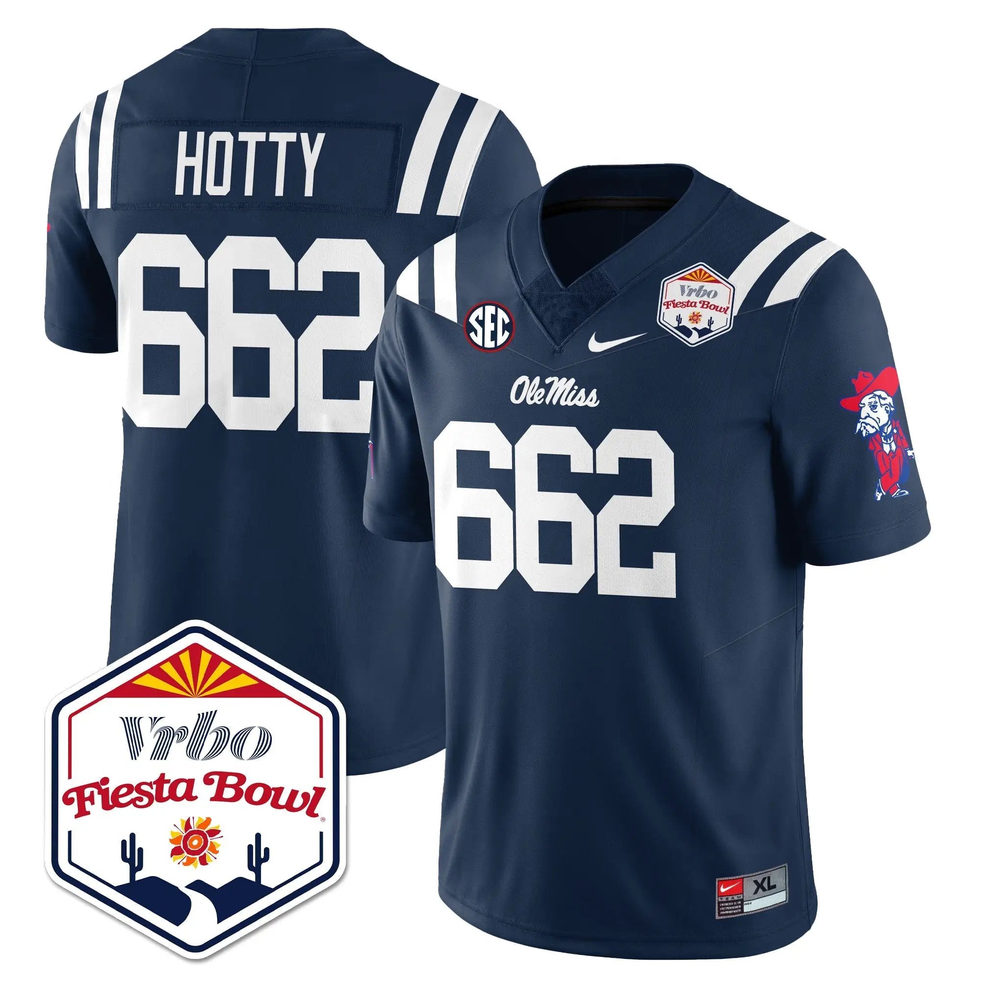 OM Vapor Limited Jersey - Vrbo Fiesta Bowl by Ole Miss Rebels