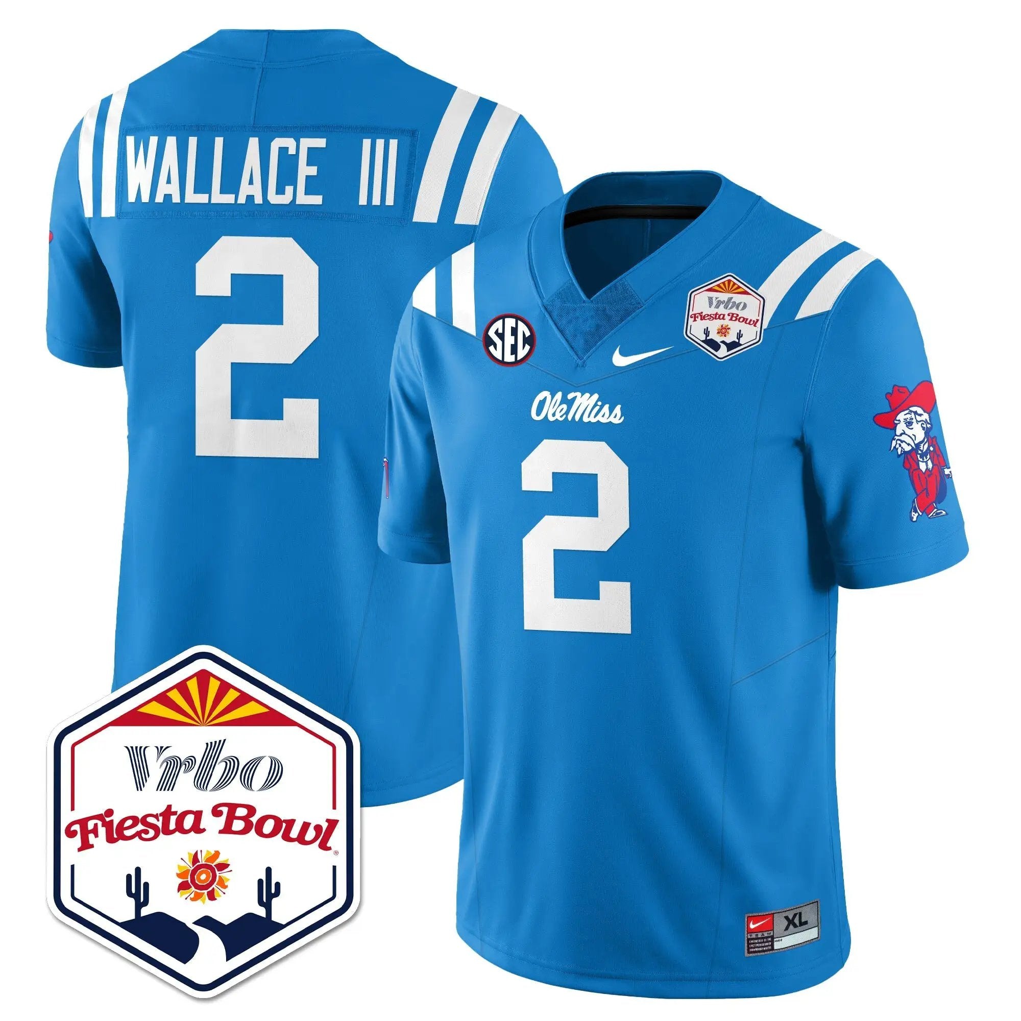OM Vapor Limited Jersey - Vrbo Fiesta Bowl by Ole Miss Rebels