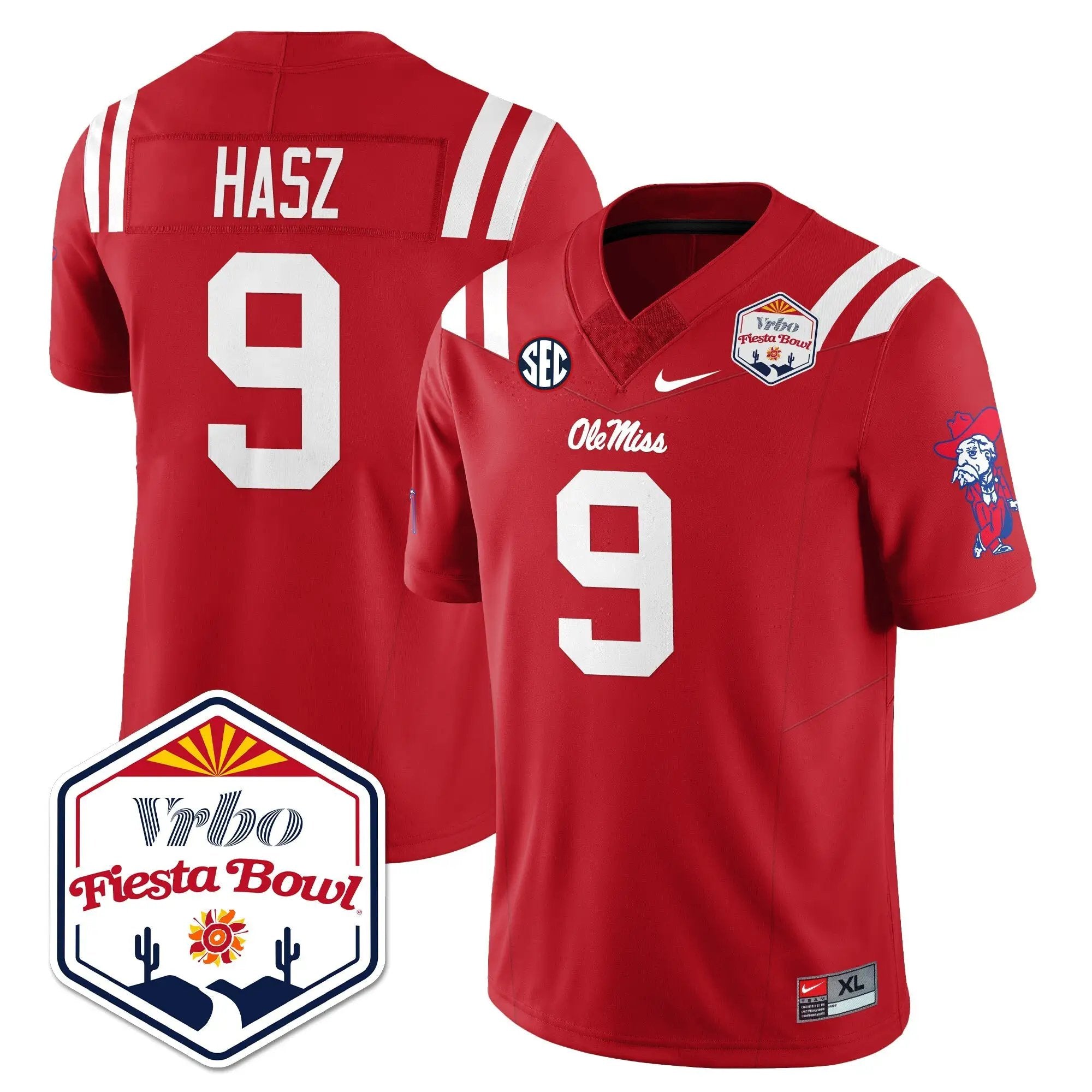 OM Vapor Limited Jersey - Vrbo Fiesta Bowl by Ole Miss Rebels