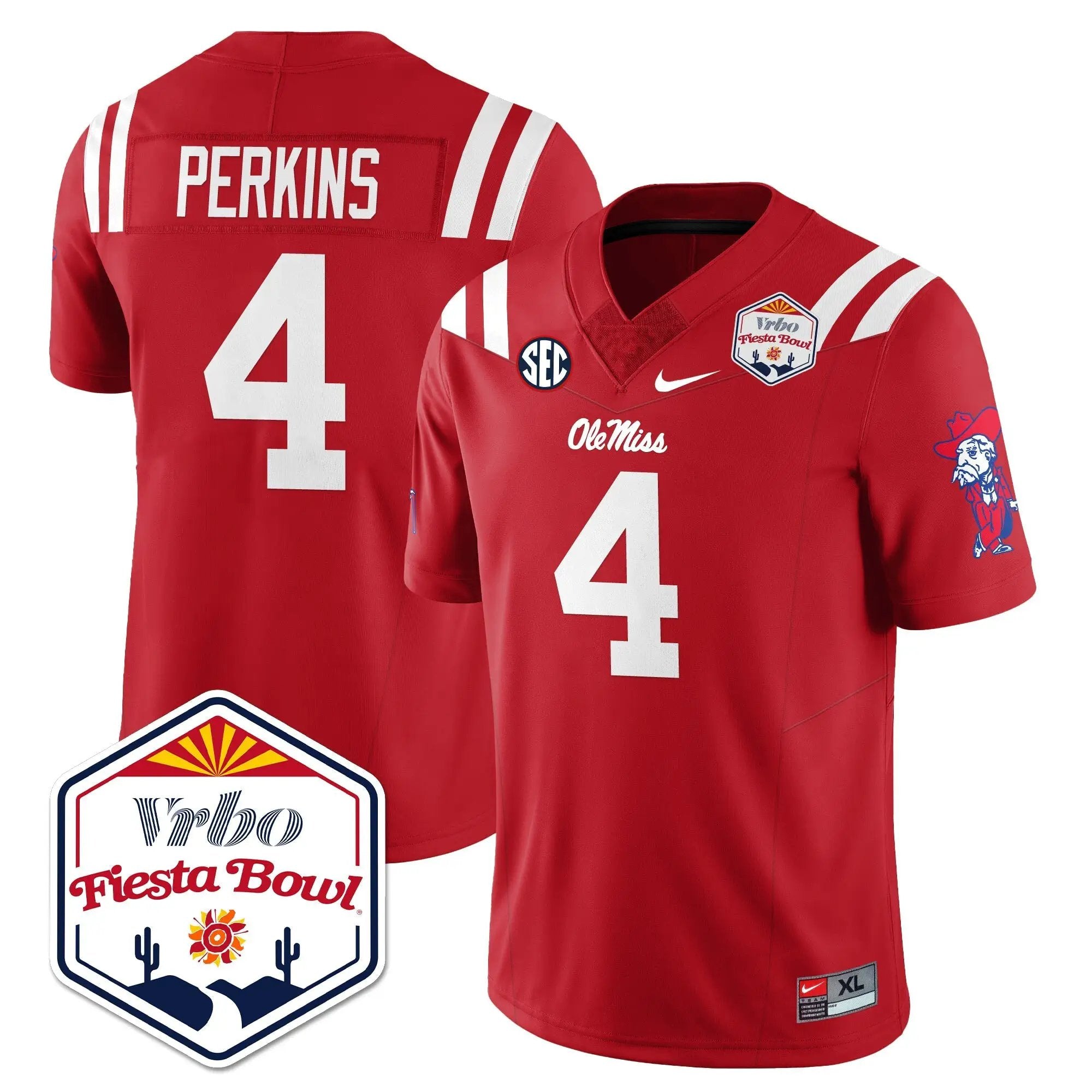 OM Vapor Limited Jersey - Vrbo Fiesta Bowl by Ole Miss Rebels