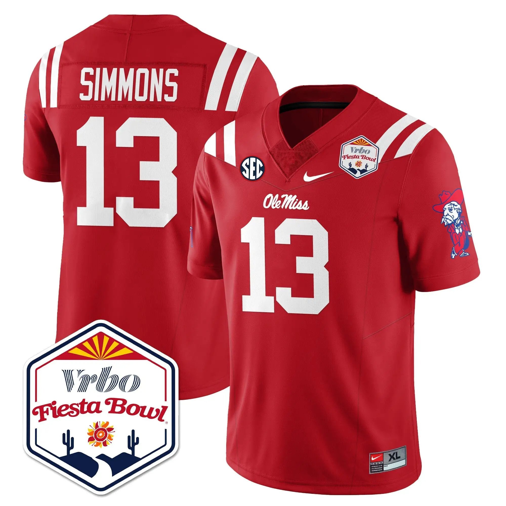 OM Vapor Limited Jersey - Vrbo Fiesta Bowl by Ole Miss Rebels