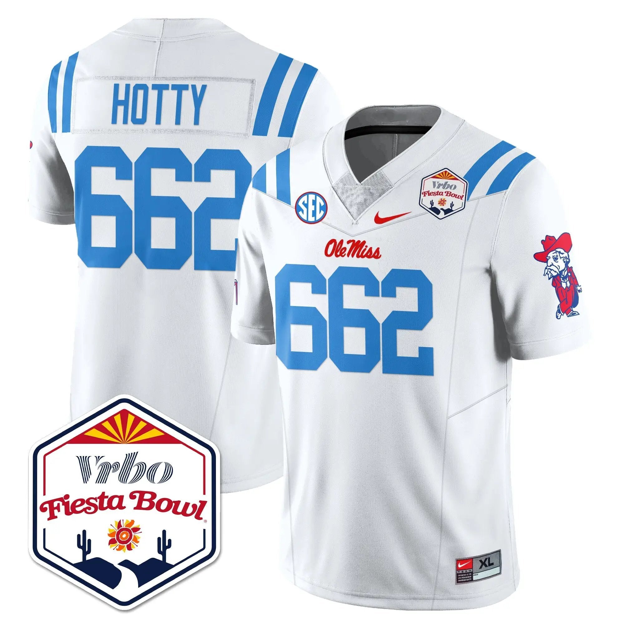 OM Vapor Limited Jersey - Vrbo Fiesta Bowl by Ole Miss Rebels
