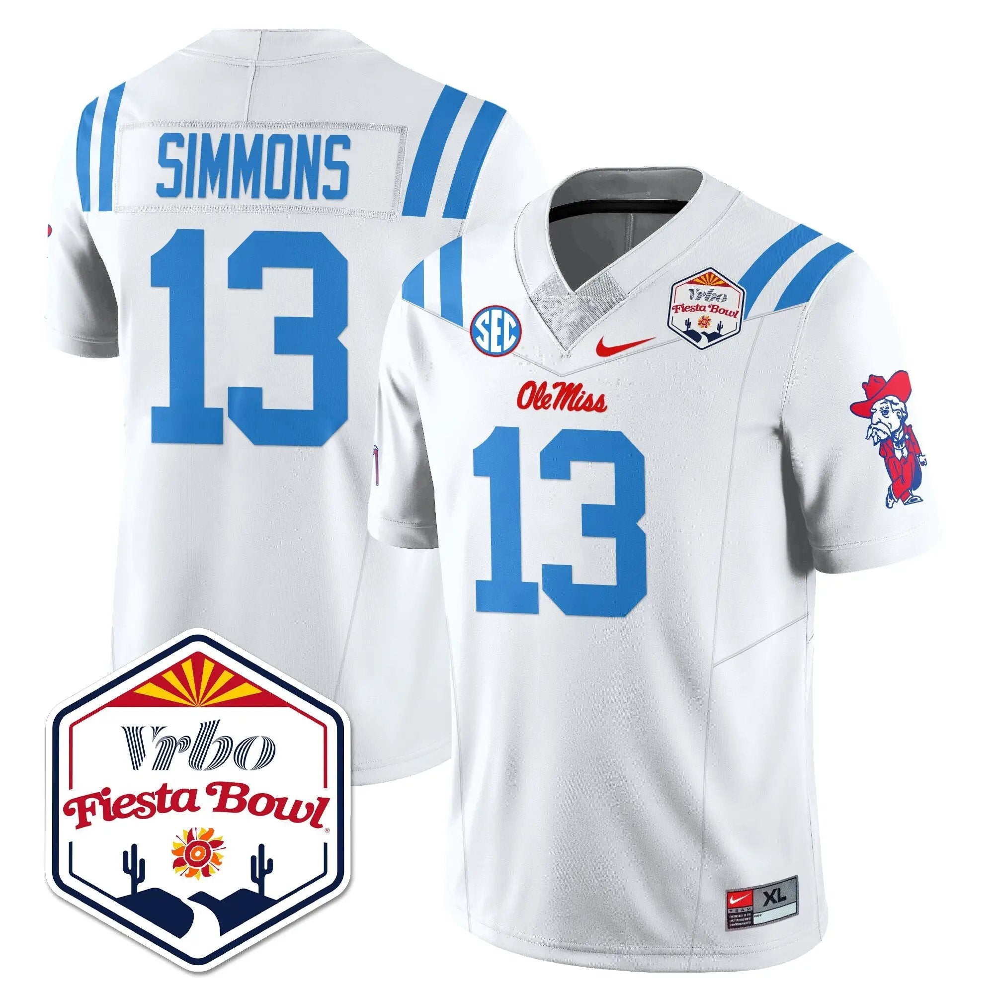 OM Vapor Limited Jersey - Vrbo Fiesta Bowl by Ole Miss Rebels