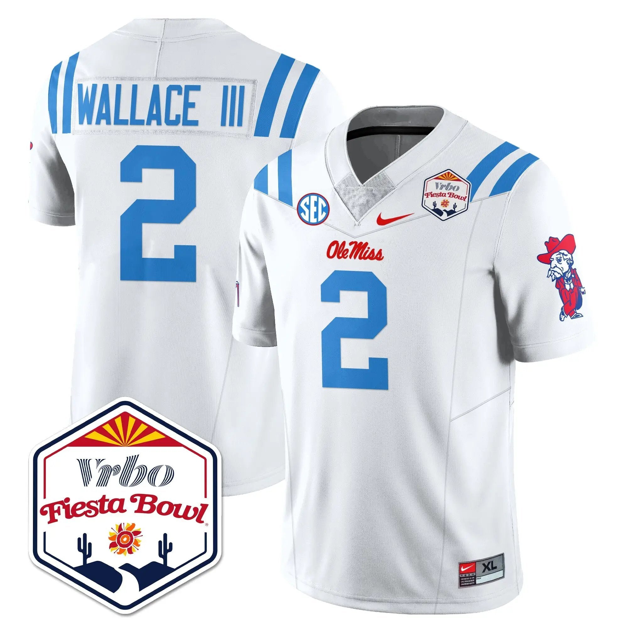 OM Vapor Limited Jersey - Vrbo Fiesta Bowl by Ole Miss Rebels