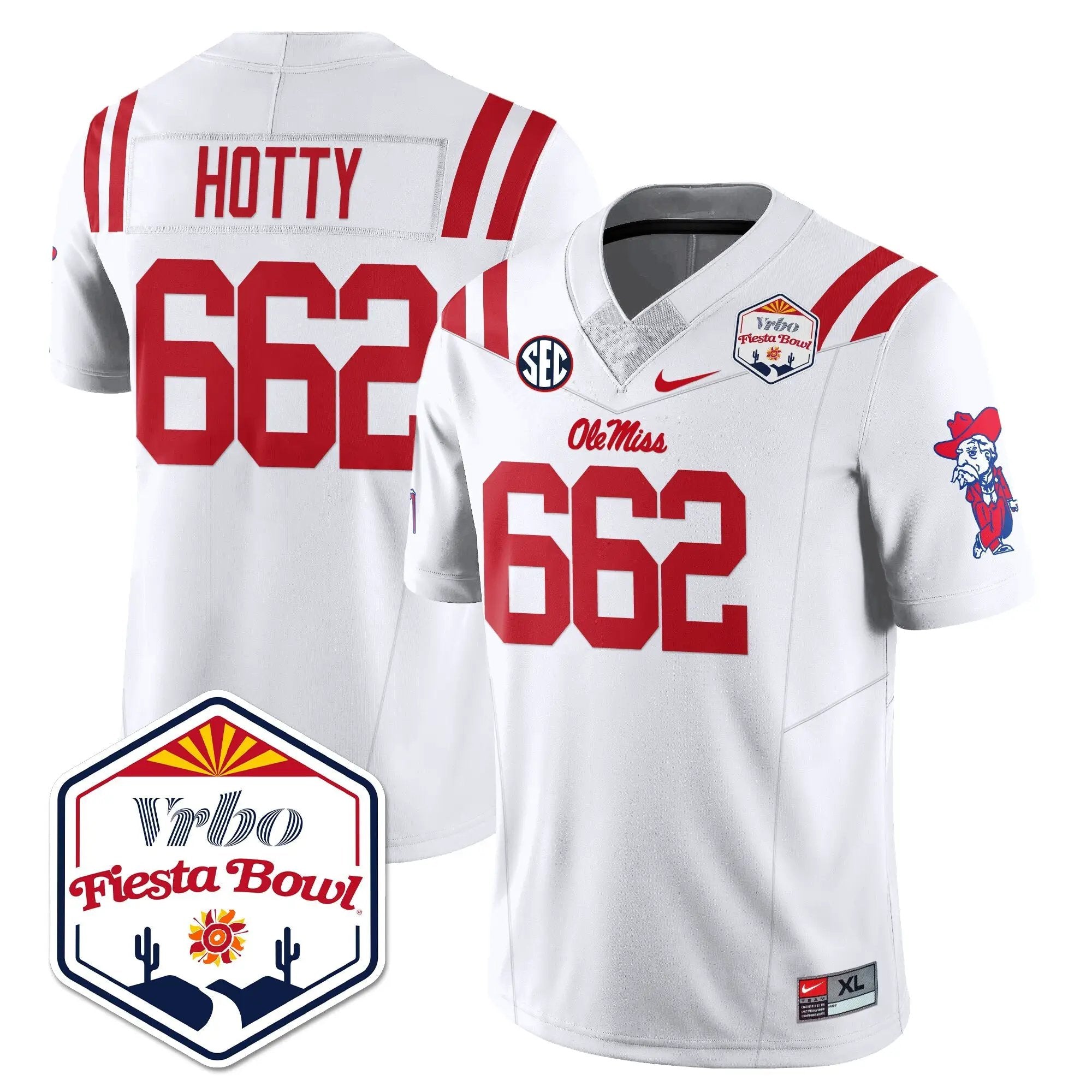 OM Vapor Limited Jersey - Vrbo Fiesta Bowl by Ole Miss Rebels