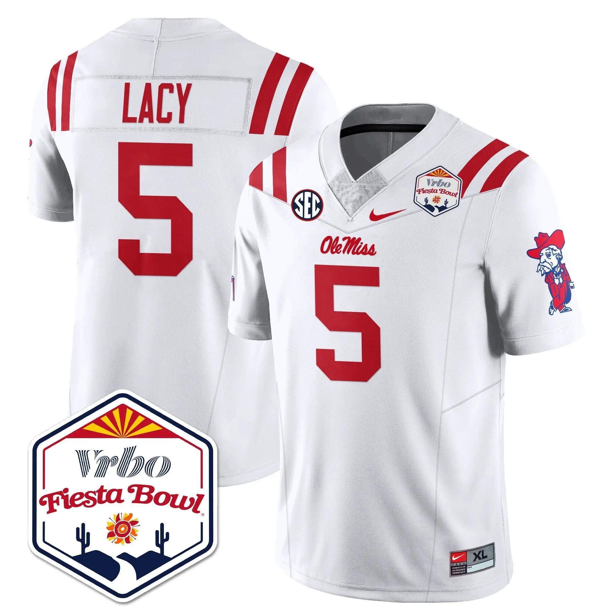 OM Vapor Limited Jersey - Vrbo Fiesta Bowl by Ole Miss Rebels