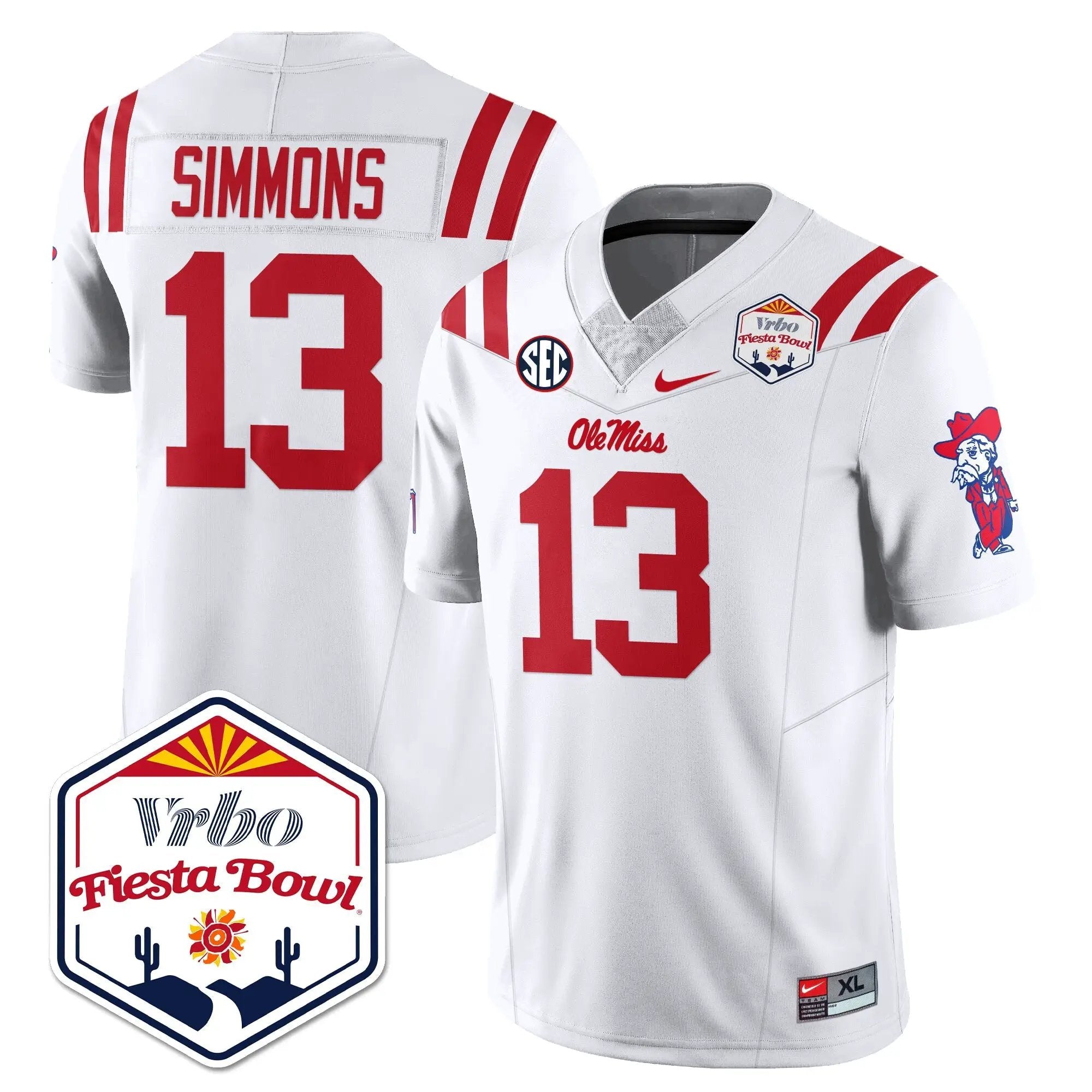 OM Vapor Limited Jersey - Vrbo Fiesta Bowl by Ole Miss Rebels