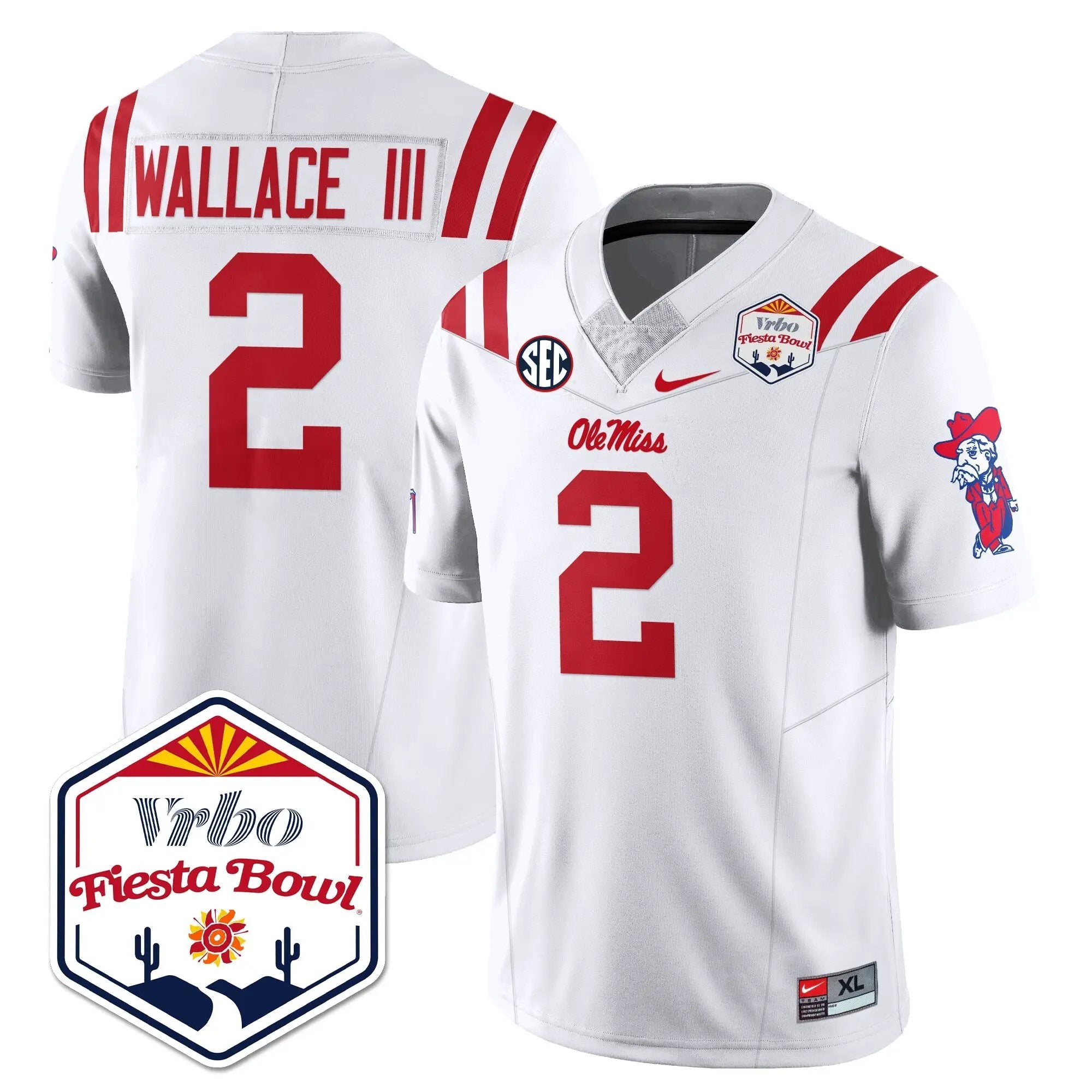 OM Vapor Limited Jersey - Vrbo Fiesta Bowl by Ole Miss Rebels