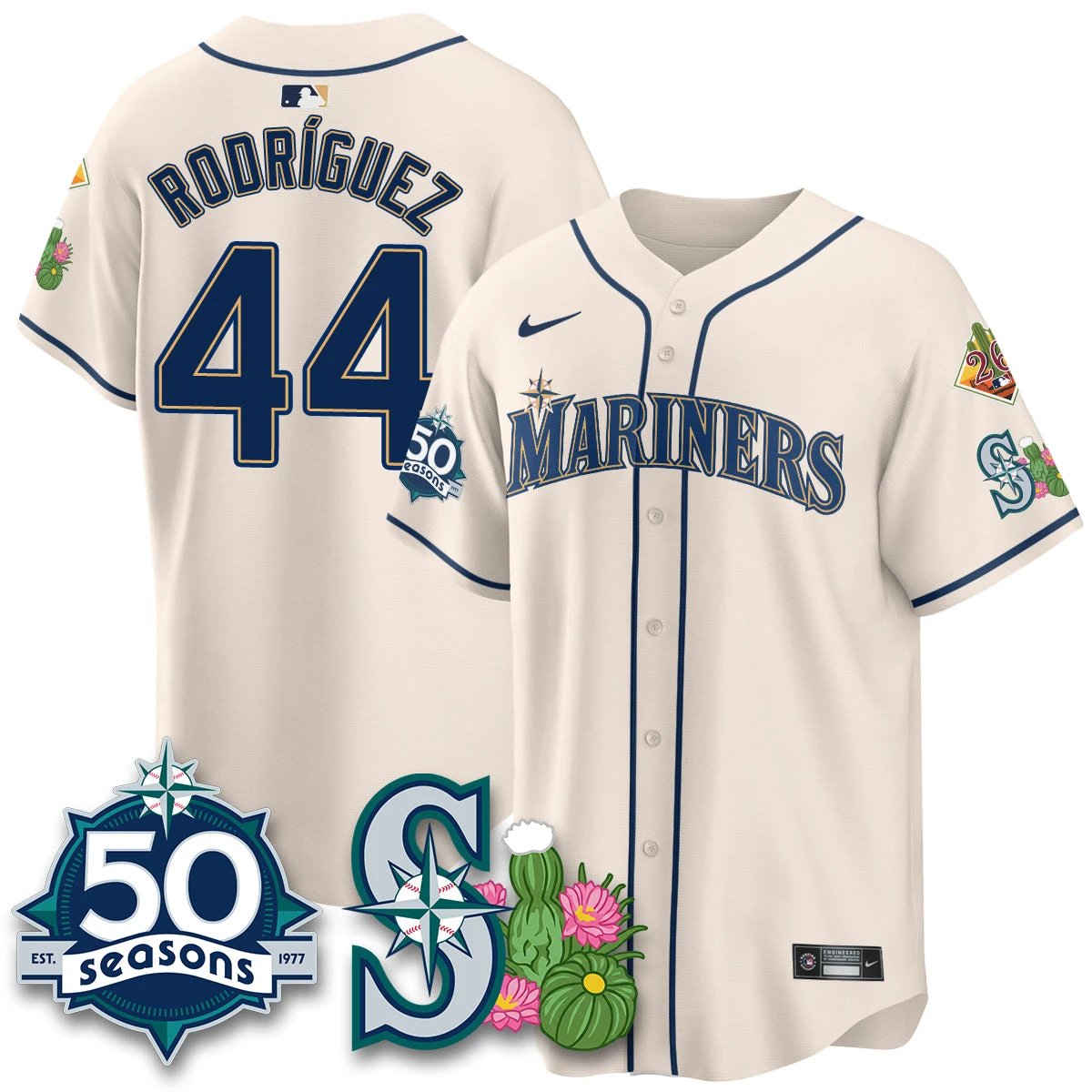 SEA 2026 Spring Training Vapor Limited Jersey - 50th Anniversary - All Stitched by Seattle Mariners
