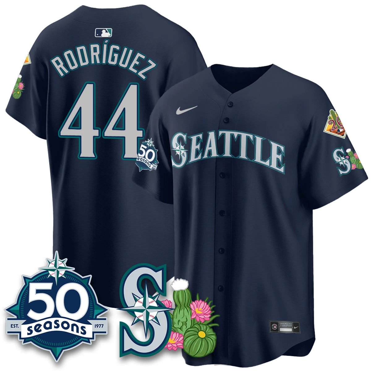 SEA 2026 Spring Training Vapor Limited Jersey - 50th Anniversary - All Stitched by Seattle Mariners