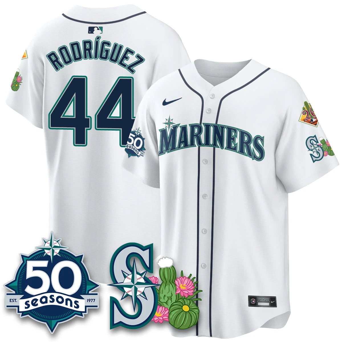 SEA 2026 Spring Training Vapor Limited Jersey - 50th Anniversary - All Stitched by Seattle Mariners