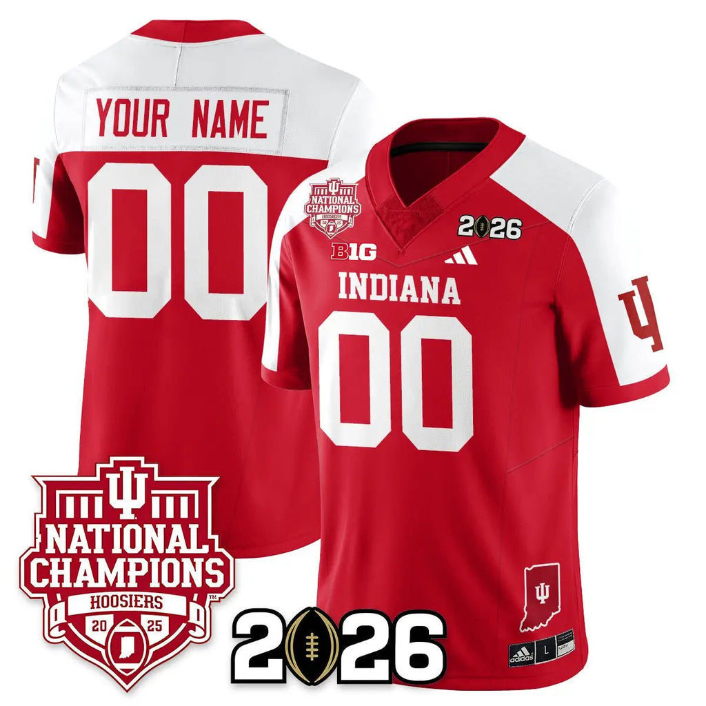 Indiana Hoosiers Vapor Limited Football Custom Jersey - 2025 National Champions by Indiana Hoosiers