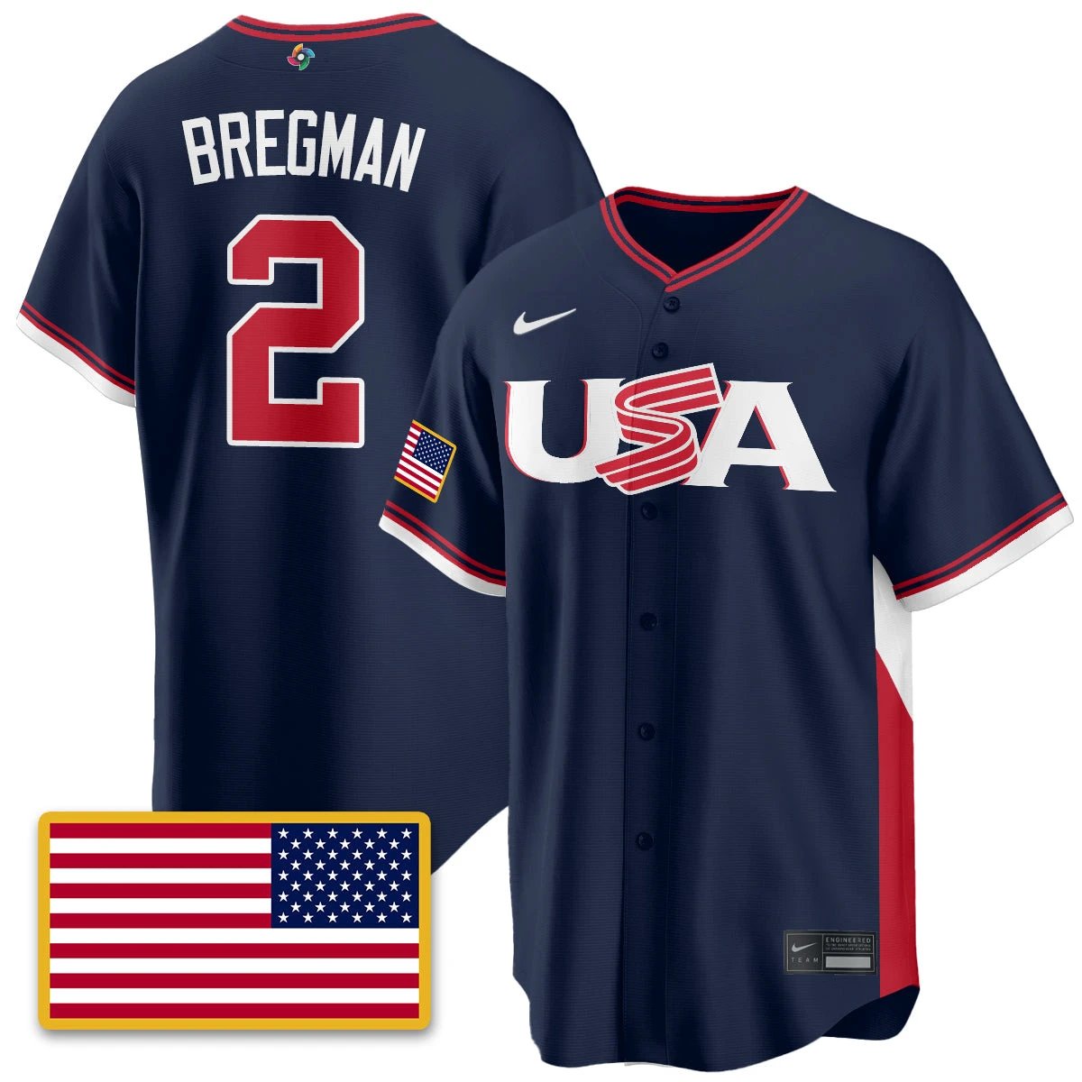 USA Baseball 2026 World Baseball Classic Limited Jersey - All Stitched by Digigearus