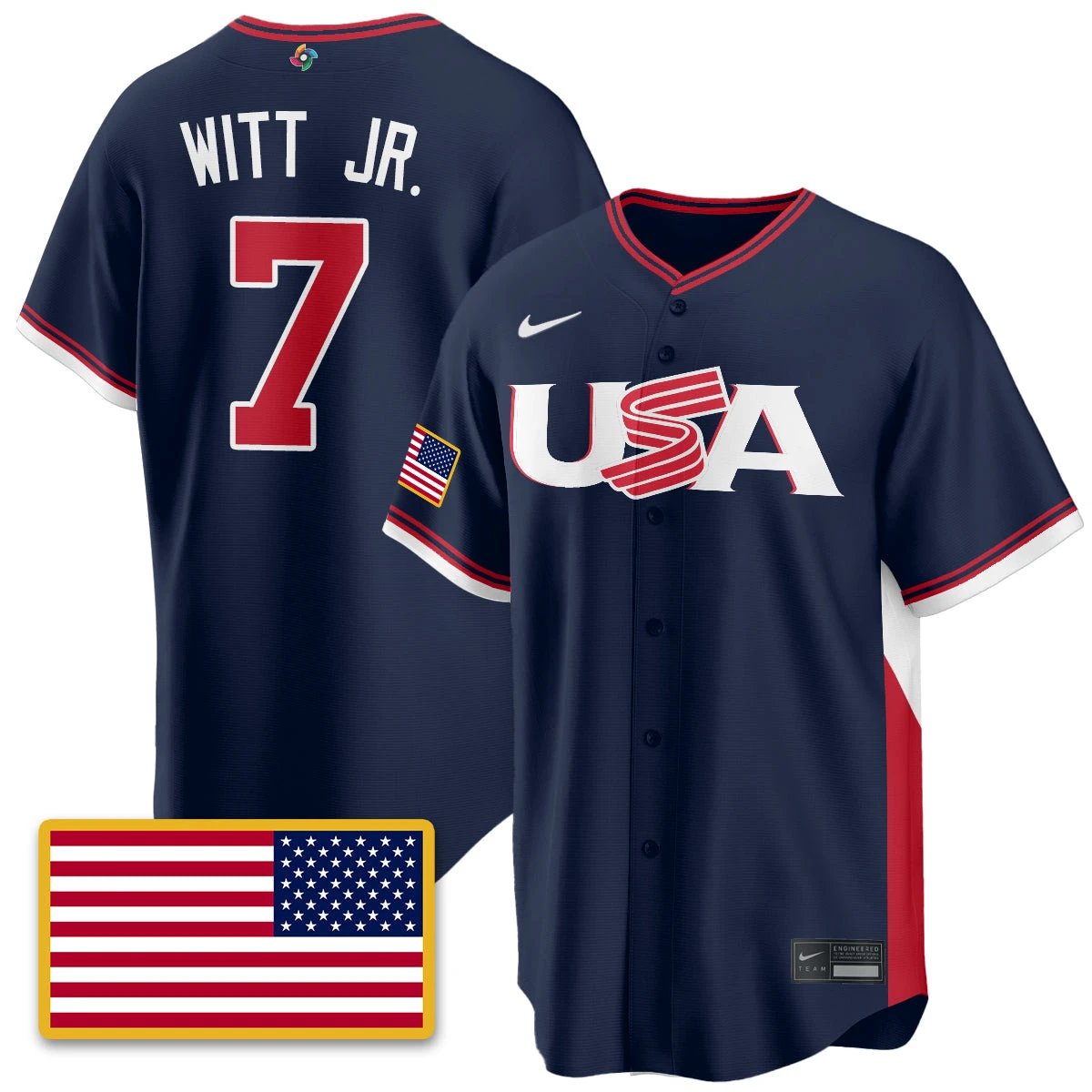 USA Baseball 2026 World Baseball Classic Limited Jersey - All Stitched by Digigearus
