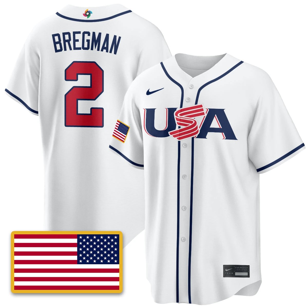 USA Baseball 2026 World Baseball Classic Limited Jersey - All Stitched by Digigearus