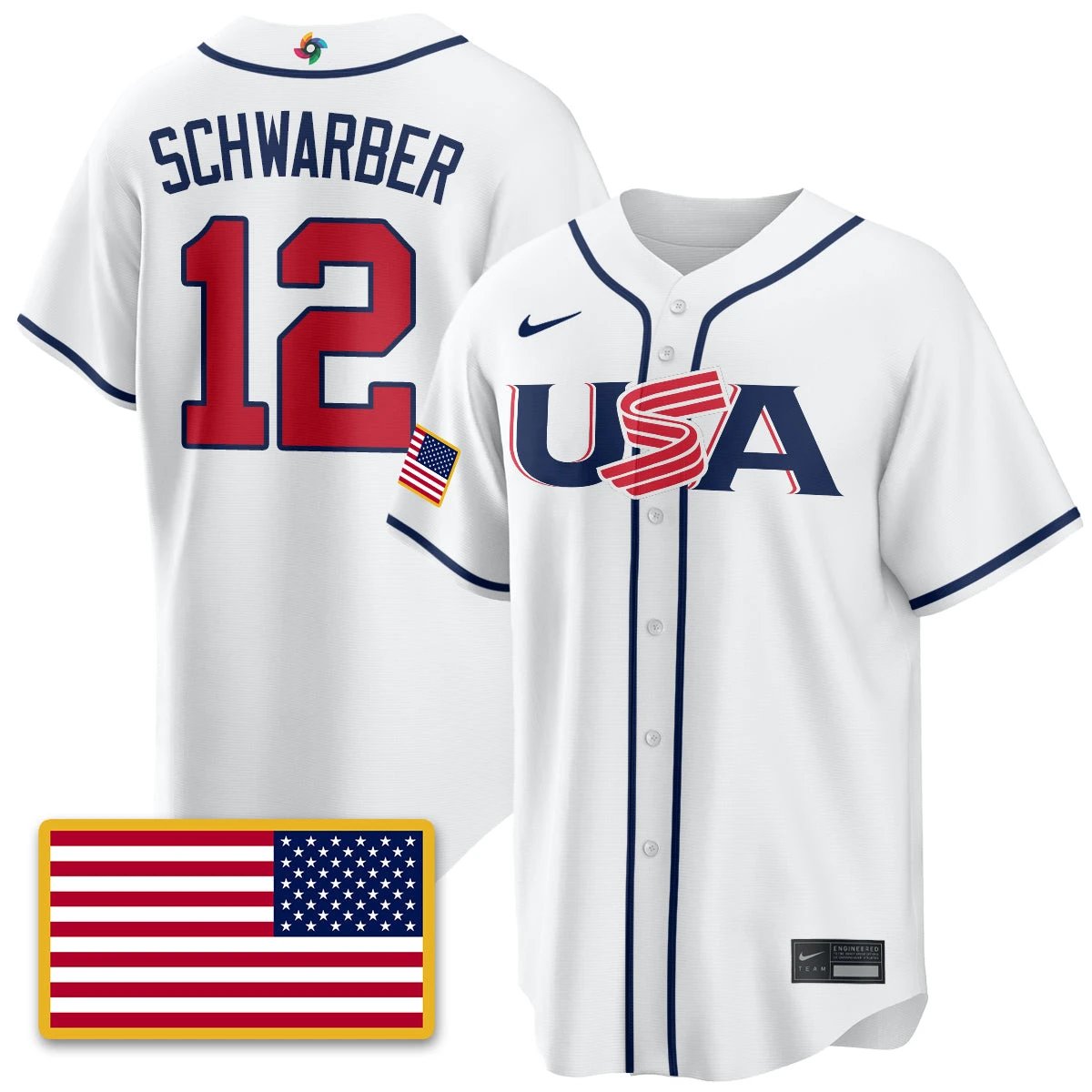 USA Baseball 2026 World Baseball Classic Limited Jersey - All Stitched by Digigearus
