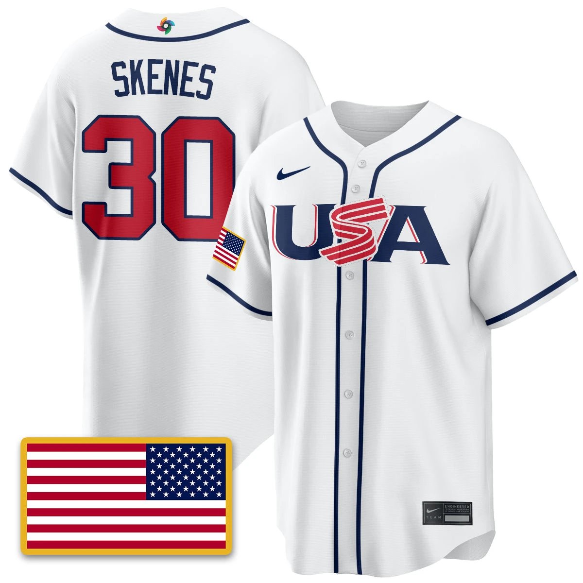 USA Baseball 2026 World Baseball Classic Limited Jersey - All Stitched by Digigearus
