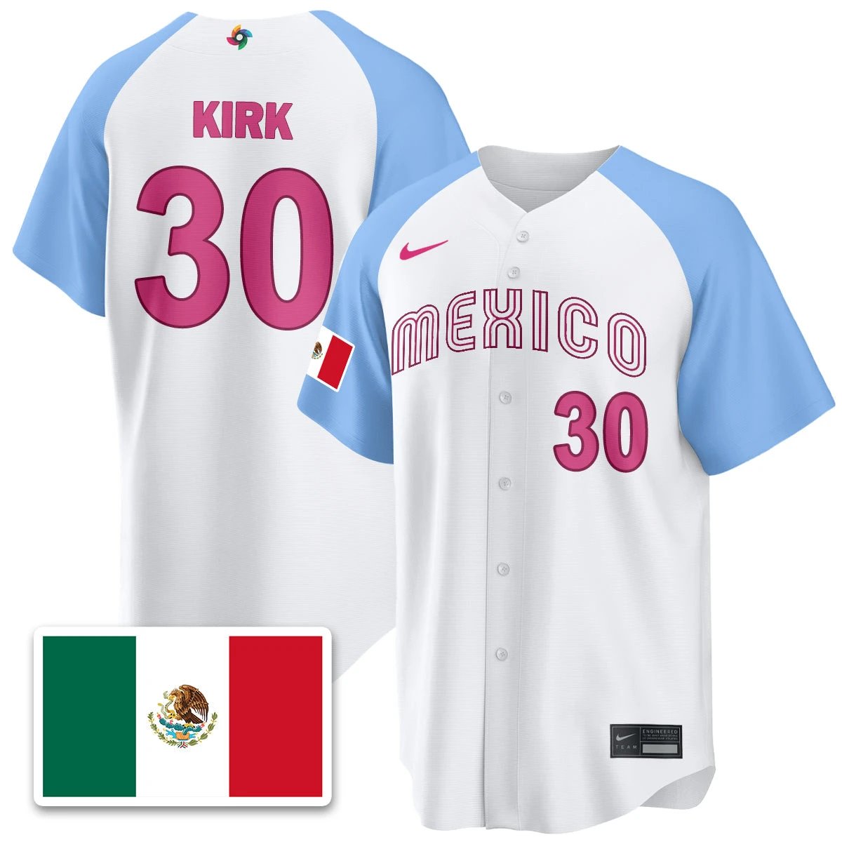 Mexico Baseball 2026 World Baseball Classic Limited Jersey - All Stitched by Digigearus