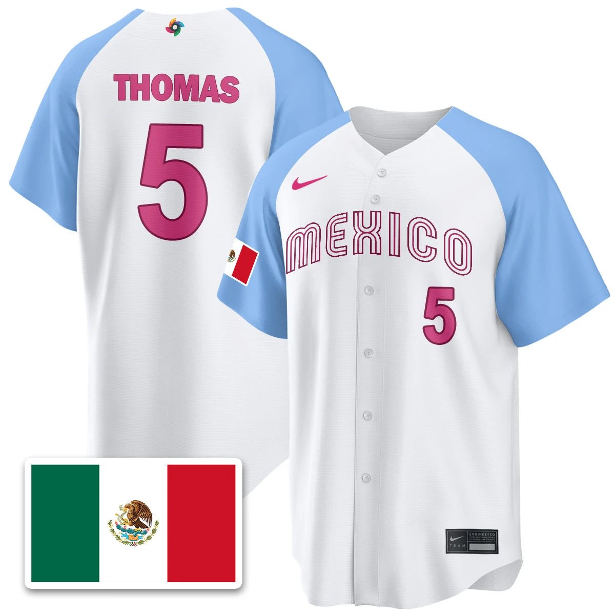 Mexico Baseball 2026 World Baseball Classic Limited Jersey - All Stitched by Digigearus