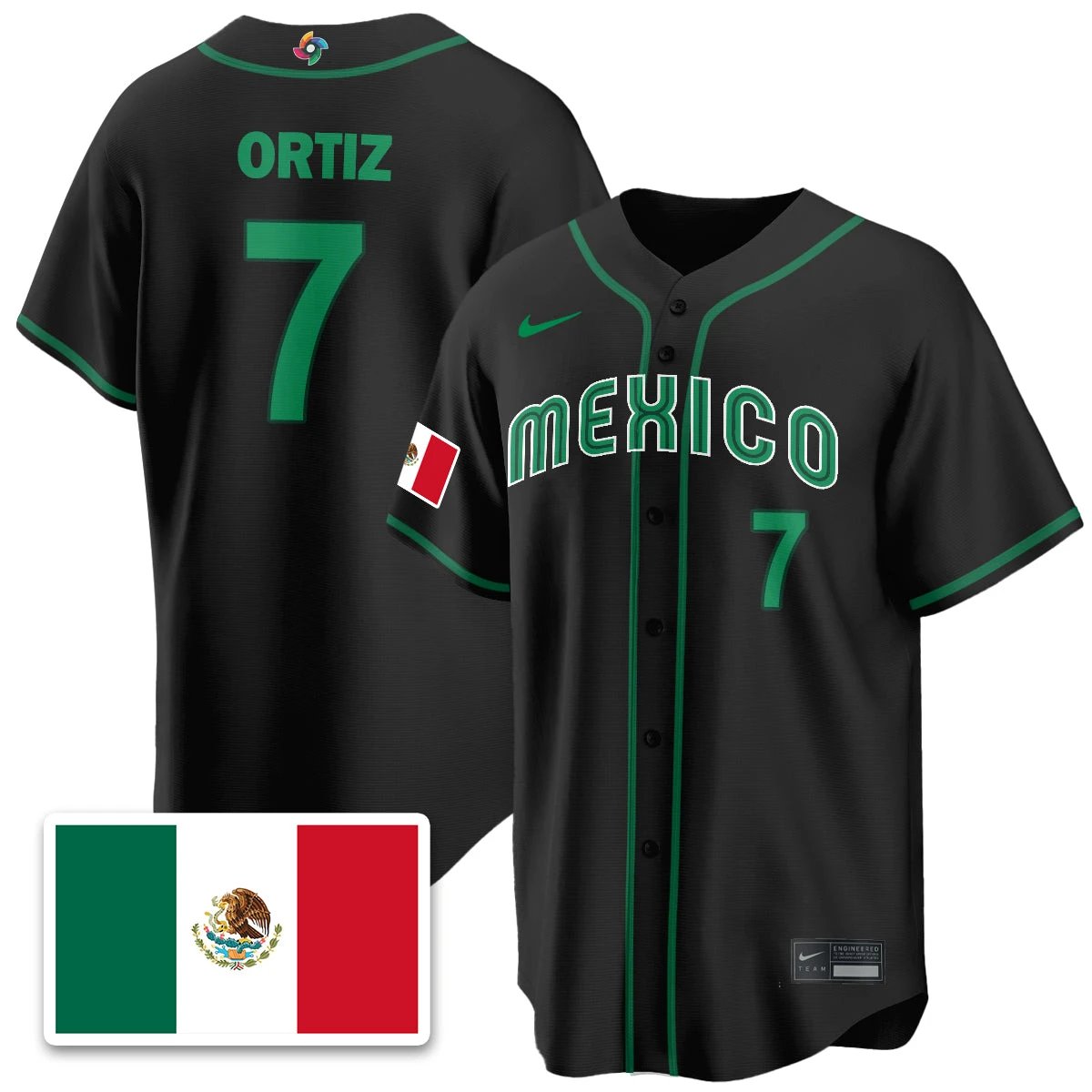 Mexico Baseball 2026 World Baseball Classic Limited Jersey - All Stitched by Digigearus