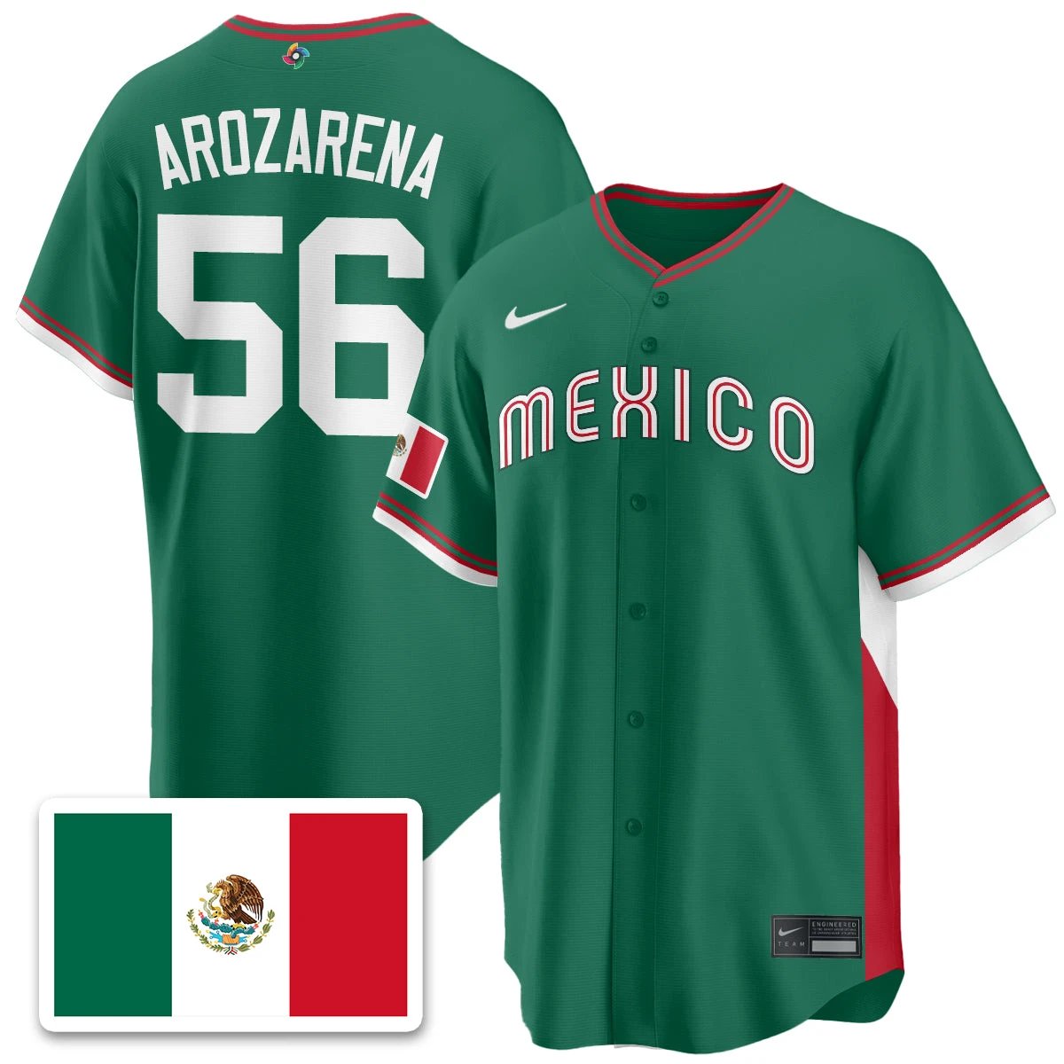 Mexico Baseball 2026 World Baseball Classic Limited Jersey - All Stitched by Digigearus