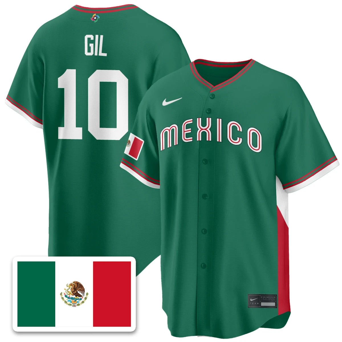 Mexico Baseball 2026 World Baseball Classic Limited Jersey - All Stitched by Digigearus