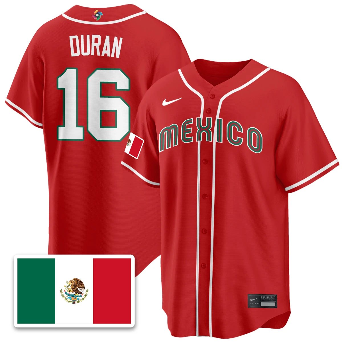 Mexico Baseball 2026 World Baseball Classic Limited Jersey - All Stitched by Digigearus