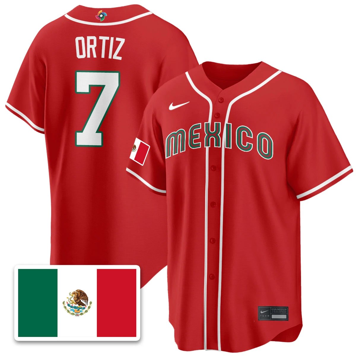 Mexico Baseball 2026 World Baseball Classic Limited Jersey - All Stitched by Digigearus