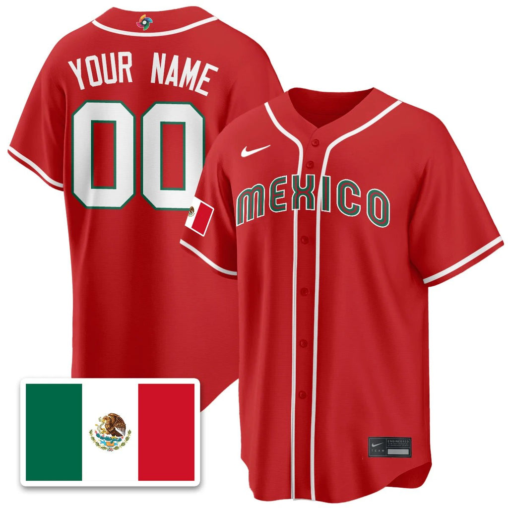 Mexico Baseball 2026 World Baseball Classic Limited Jersey - All Stitched by Digigearus