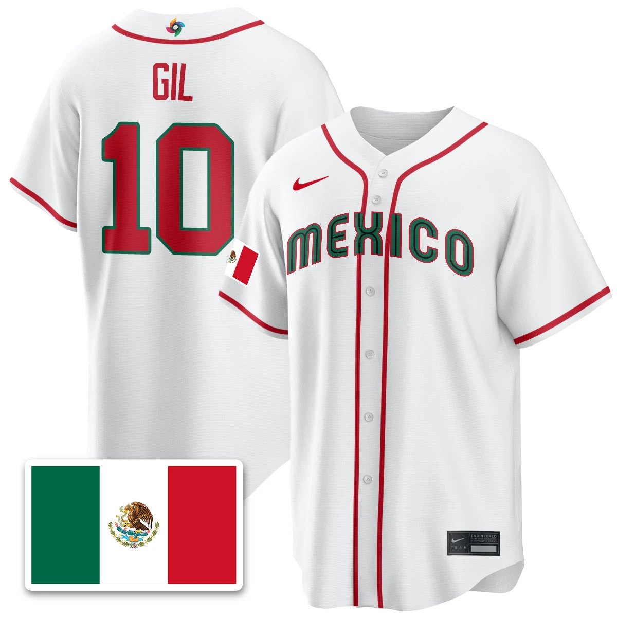 Mexico Baseball 2026 World Baseball Classic Limited Jersey - All Stitched by Digigearus