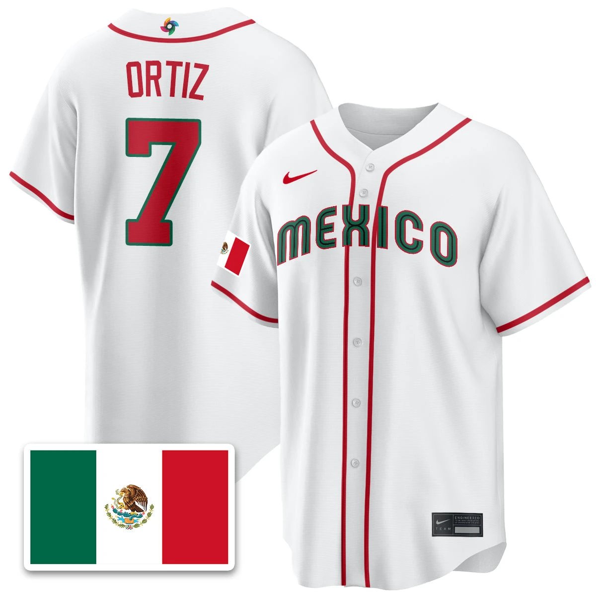 Mexico Baseball 2026 World Baseball Classic Limited Jersey - All Stitched by Digigearus