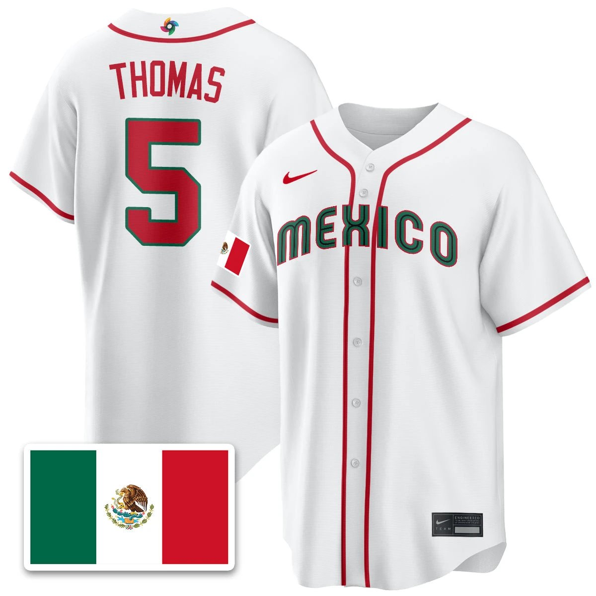 Mexico Baseball 2026 World Baseball Classic Limited Jersey - All Stitched by Digigearus
