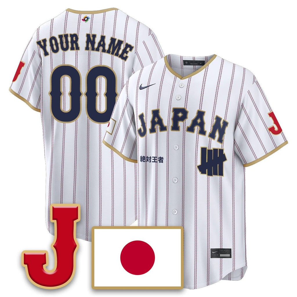 Japan Baseball x Undefeated 2026 World Baseball Classic Limited Jersey - All Stitched by Hotgearco