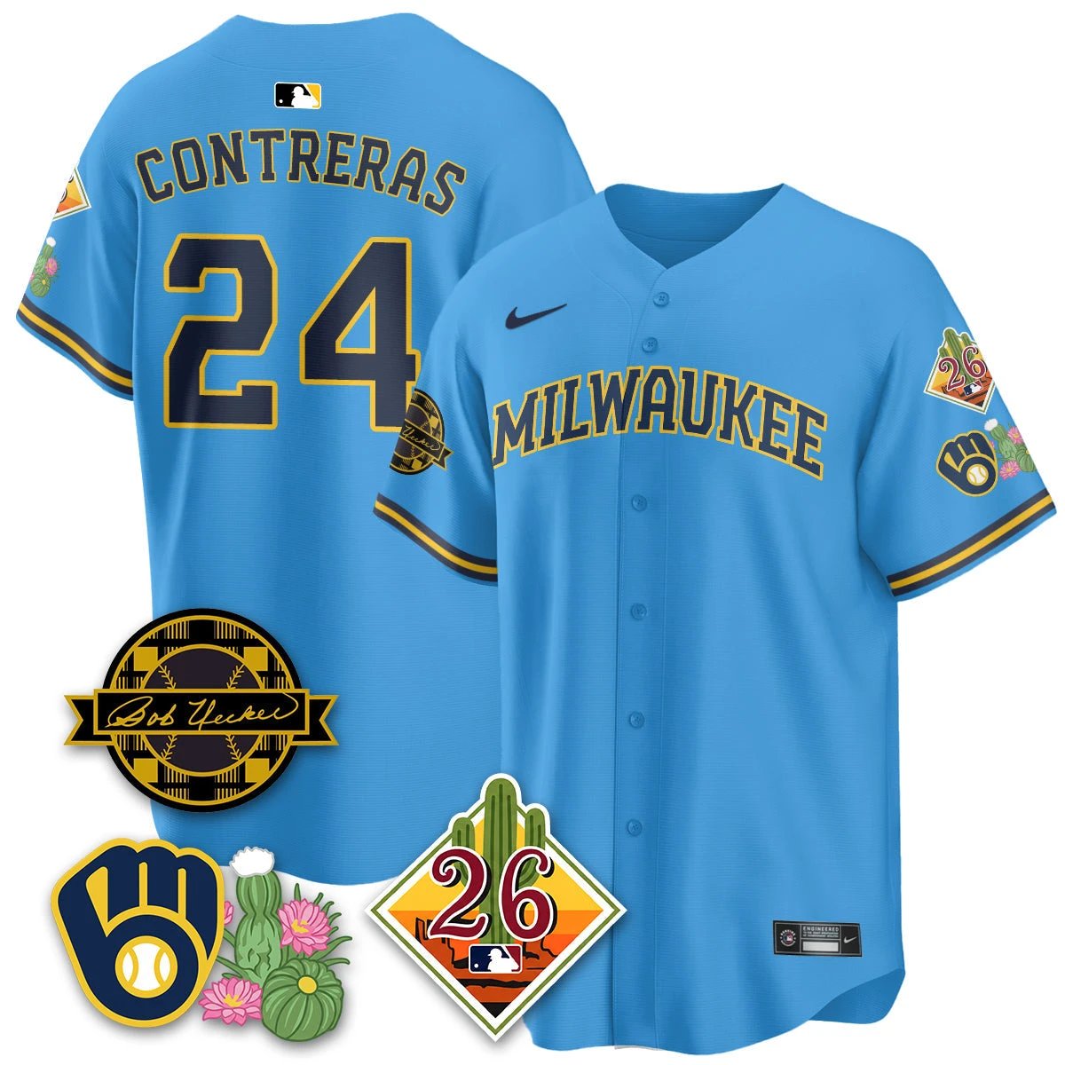 MIL 2026 Spring Training Vapor Limited Jersey - All Stitched by Hotgearco