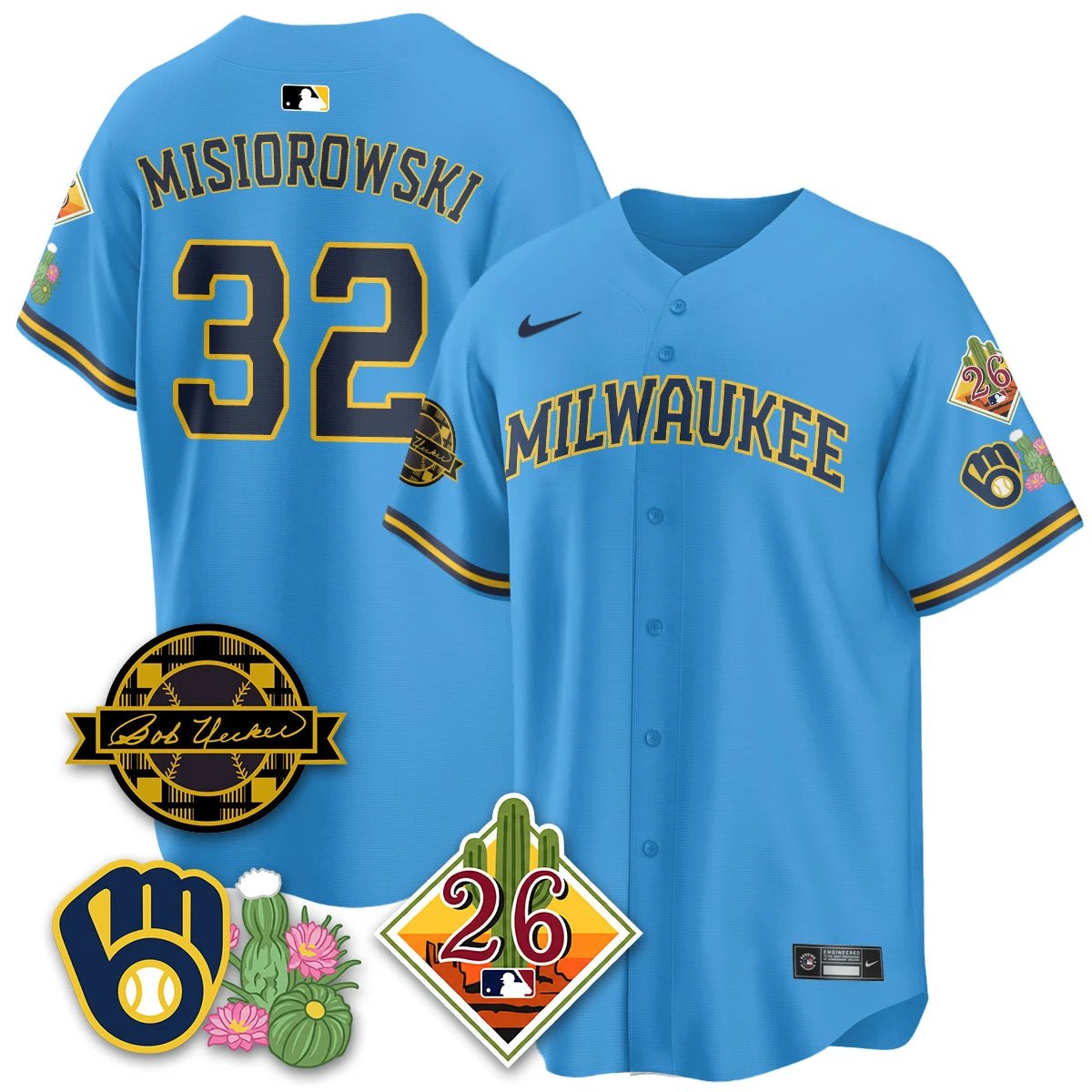 MIL 2026 Spring Training Vapor Limited Jersey - All Stitched by Hotgearco