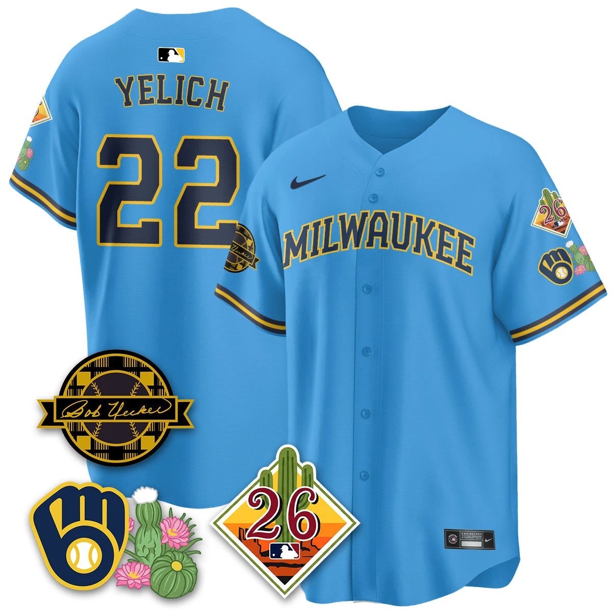 MIL 2026 Spring Training Vapor Limited Jersey - All Stitched by Hotgearco