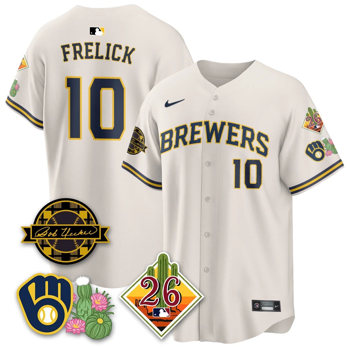 MIL 2026 Spring Training Vapor Limited Jersey - All Stitched by Hotgearco