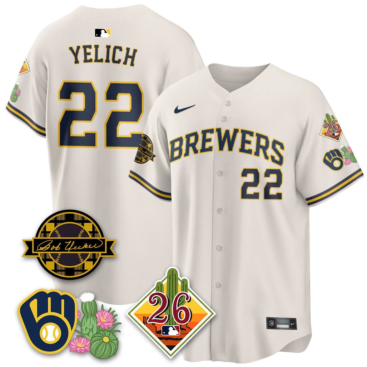 MIL 2026 Spring Training Vapor Limited Jersey - All Stitched by Hotgearco