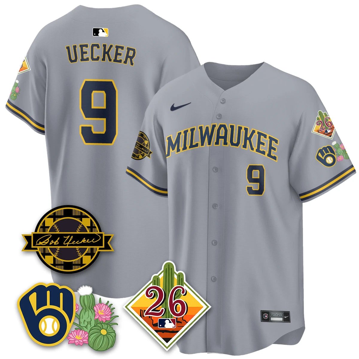 MIL 2026 Spring Training Vapor Limited Jersey - All Stitched by Hotgearco