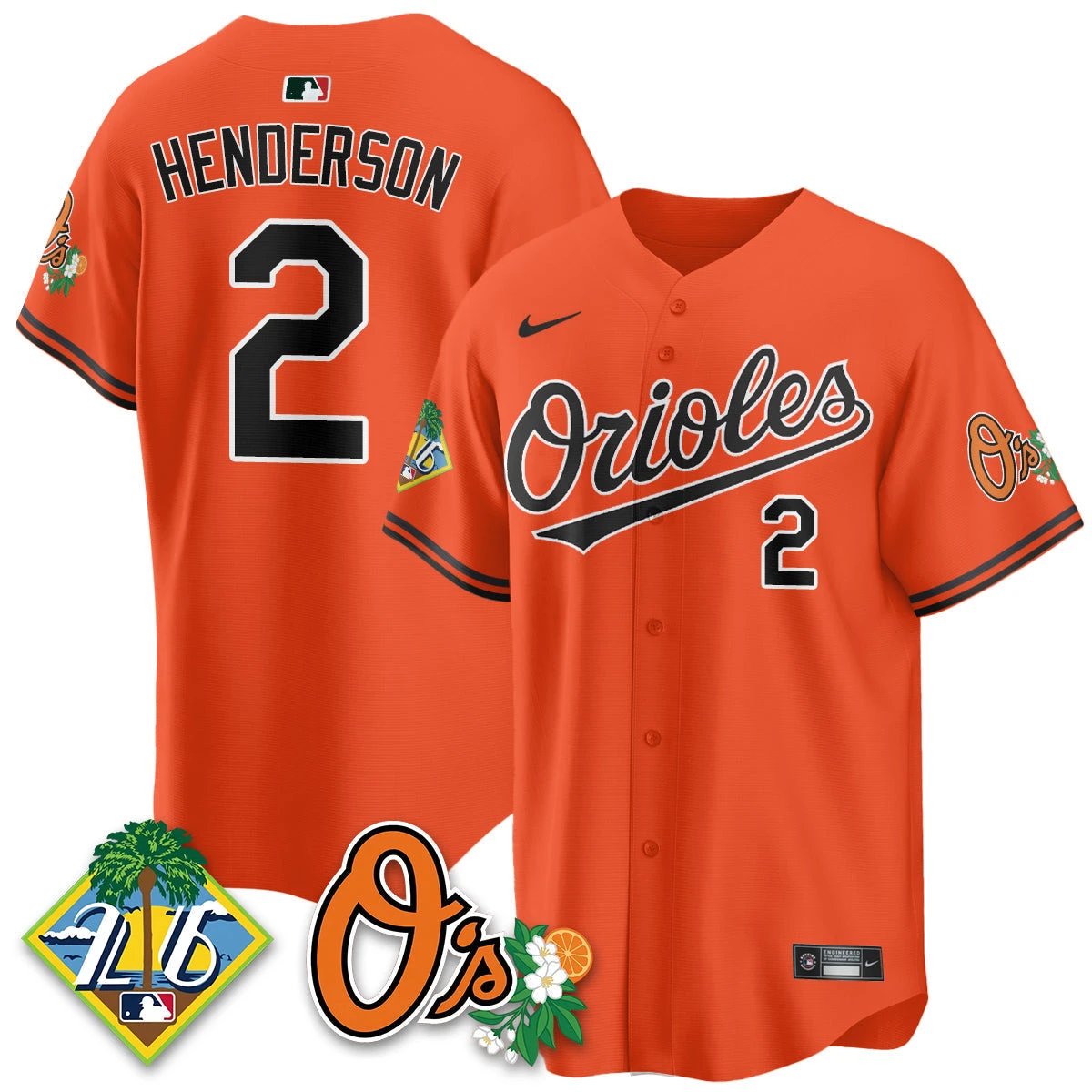 BAL 2026 Spring Training Vapor Limited Jersey - All Stitched by Baltimore Orioles