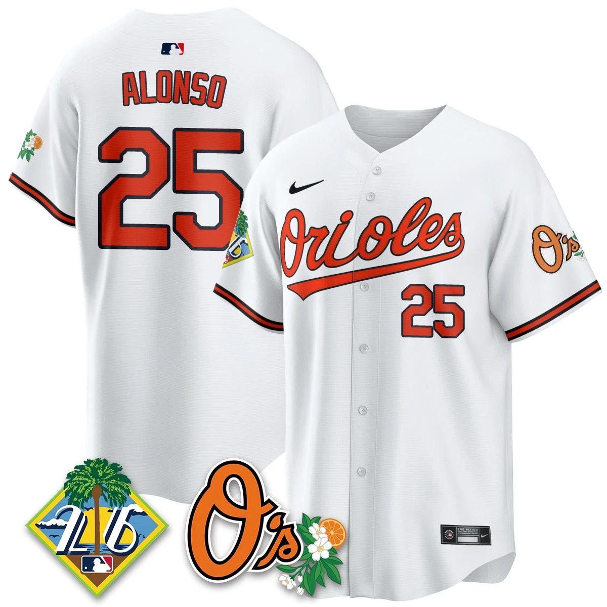 BAL 2026 Spring Training Vapor Limited Jersey - All Stitched by Baltimore Orioles