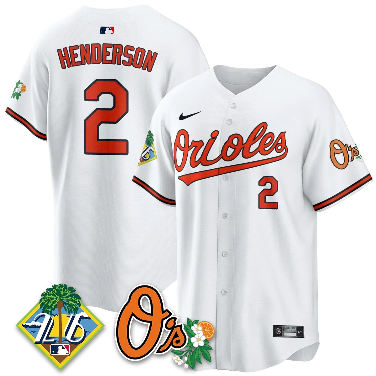 BAL 2026 Spring Training Vapor Limited Jersey - All Stitched by Baltimore Orioles