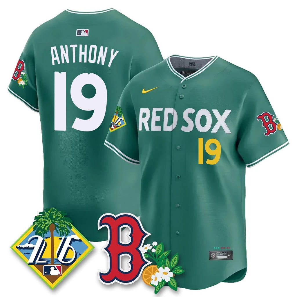 BOS 2026 Spring Training Vapor Limited Jersey - All Stitched by Hotgearco