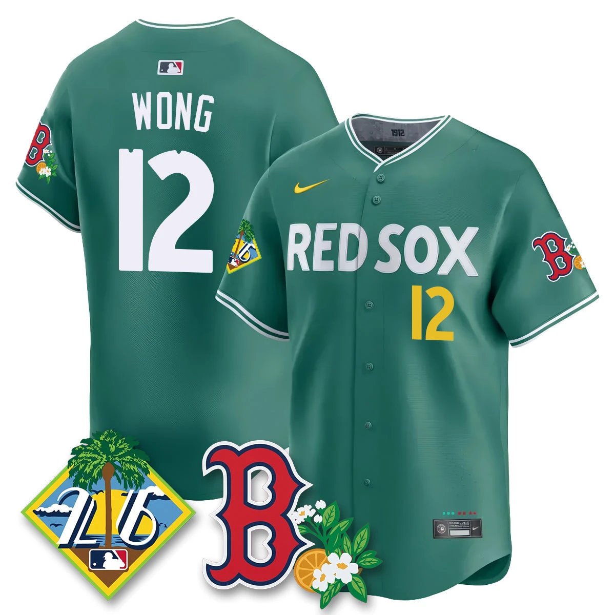 BOS 2026 Spring Training Vapor Limited Jersey - All Stitched by Hotgearco