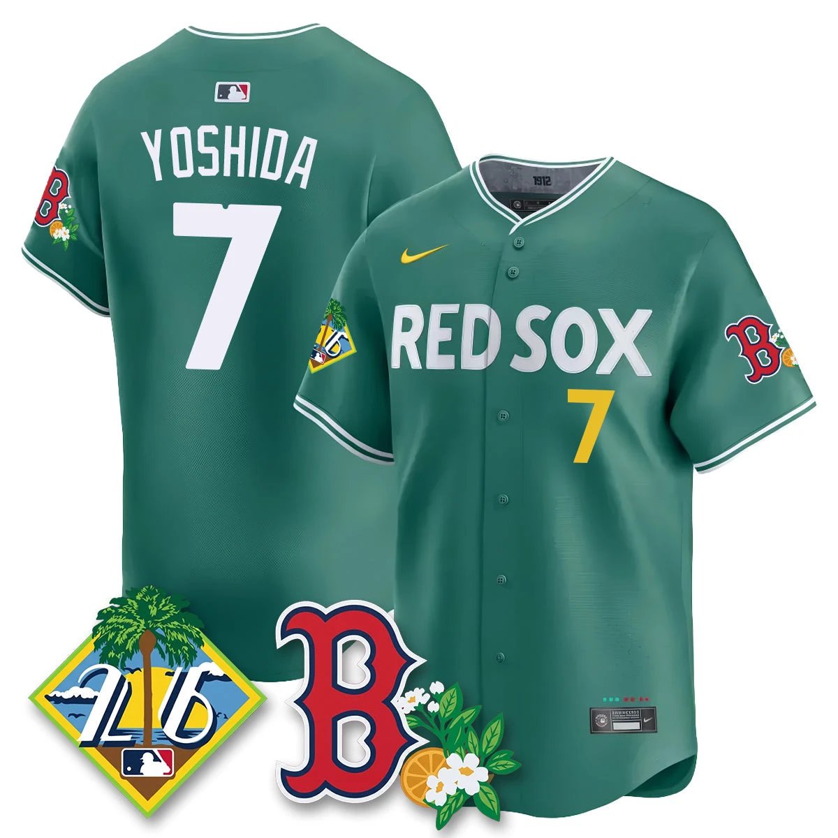BOS 2026 Spring Training Vapor Limited Jersey - All Stitched by Hotgearco
